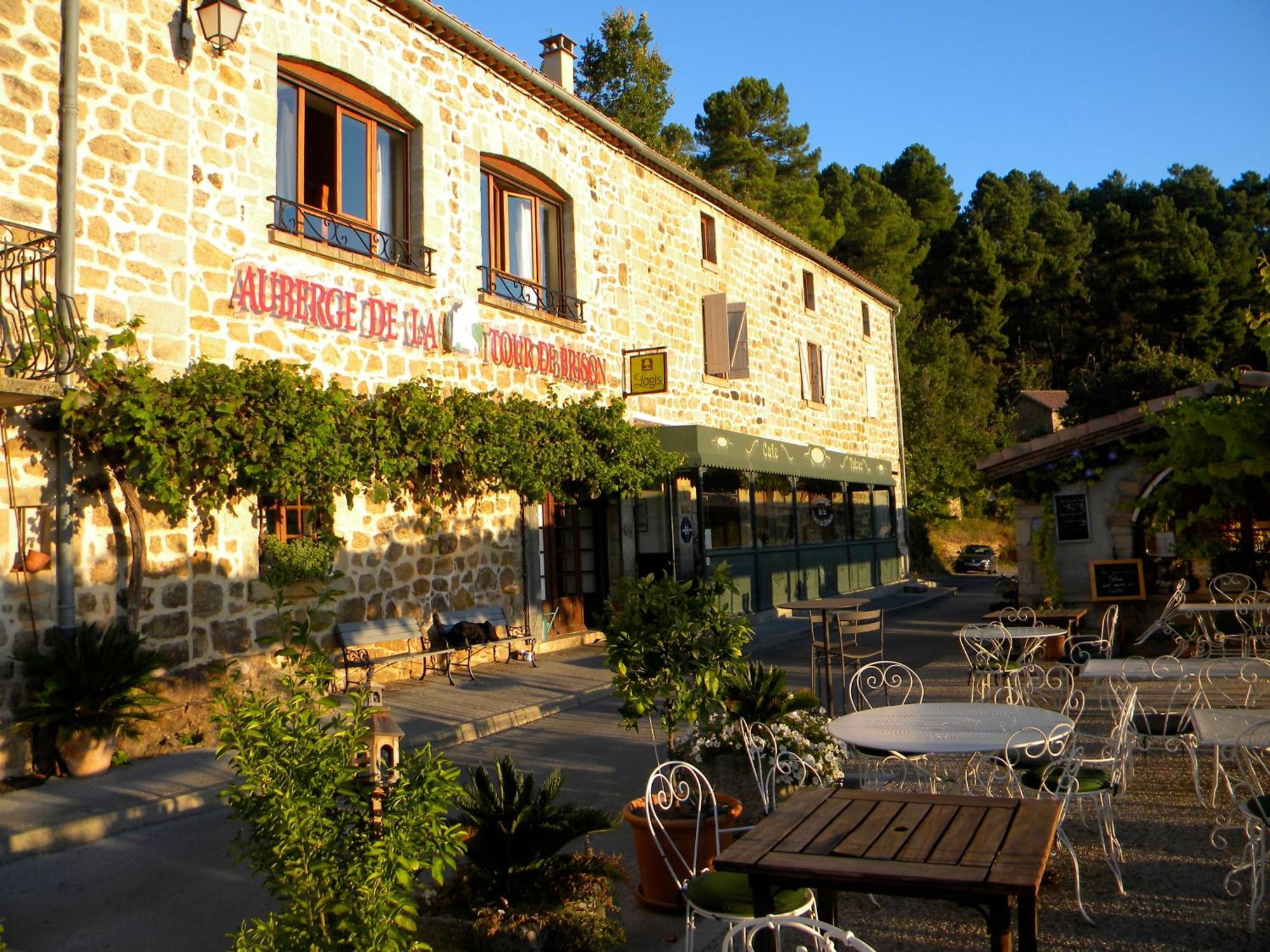 Auberge De La Tour De Brison Sanilhac (Ardeche) Exterior foto